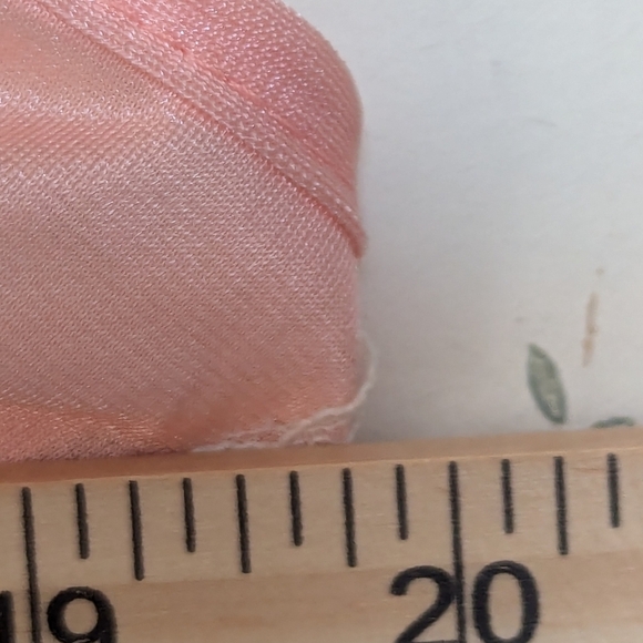 🍑 Petra Slip Dress White Floral Lace Panel 1970 Maxi Nylon Large Nightgown US - Picture 9 of 12